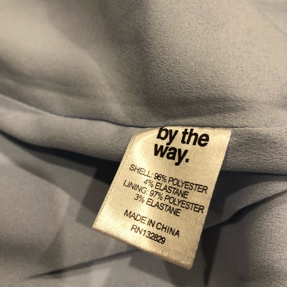 Revolve By The Way Monica Off Shoulder Fit & Flare Dress Blue Small - Picture 6 of 7